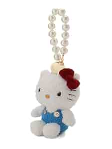 スナイデル　サンリオ　【HELLO KITTY】ニットぬいぐるみチャーム　レッド スナイデル サンリオ 【HELLO KITTY】ニットぬいぐるみチャーム
